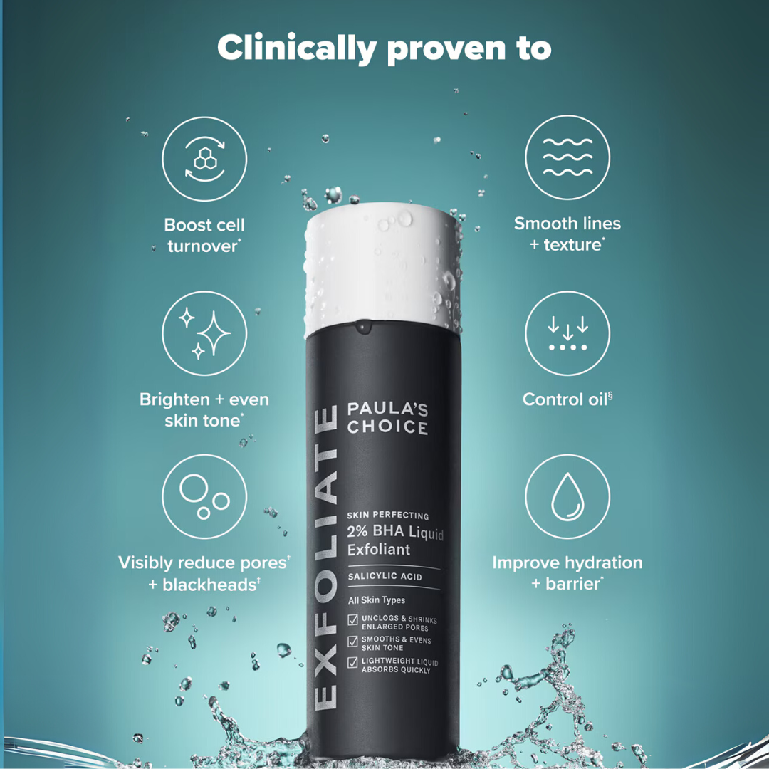 Paula’s Choice SKIN PERFECTING 2% BHA Liquid Exfoliant