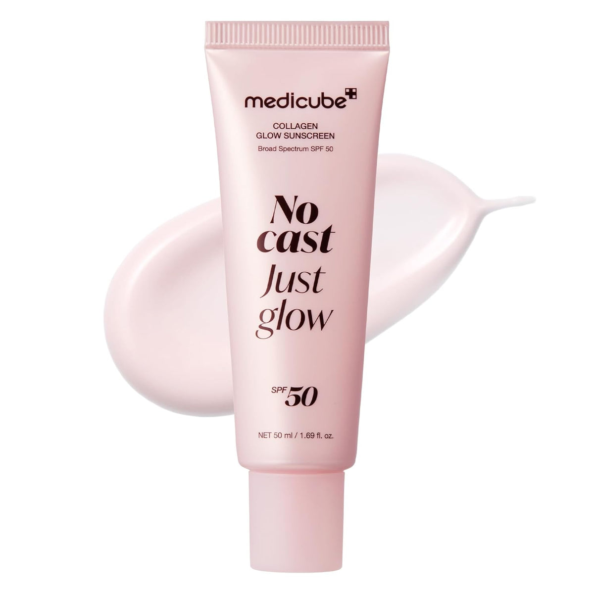 medicube Sunscreen No Cast Just Glow Collagen SPF 50 | 50ml