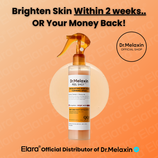 Dr.Melaxin® Peel Shot | Exfoliating Kojic Acid Turmeric Spray 200ml