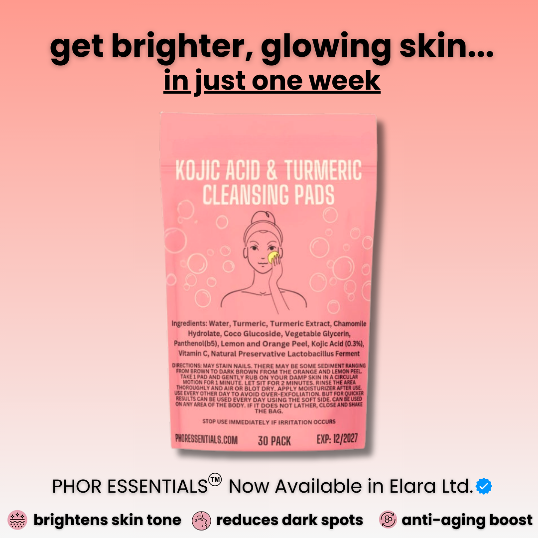 Phor Essentials® Kojic Acid Turmeric Cleansing Pads