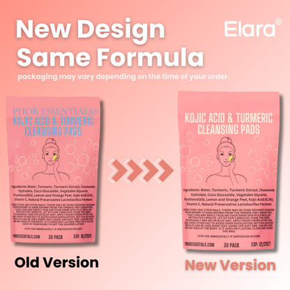 Phor Essentials® Kojic Acid Turmeric Cleansing Pads