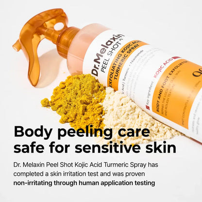 Dr.Melaxin® Peel Shot | Exfoliating Kojic Acid Turmeric Spray 200ml