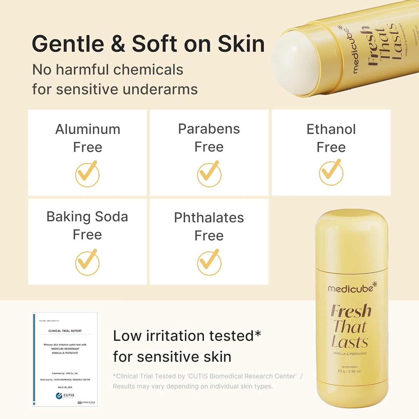 Medicube® Kojic Acid & Turmeric Aluminum-Free Deodorant