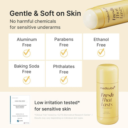Medicube® Kojic Acid & Turmeric Aluminum-Free Deodorant