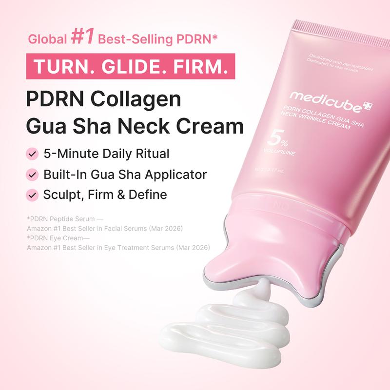 Medicube® PDRN Collagen Gua Sha Neck Wrinkle Cream 90g